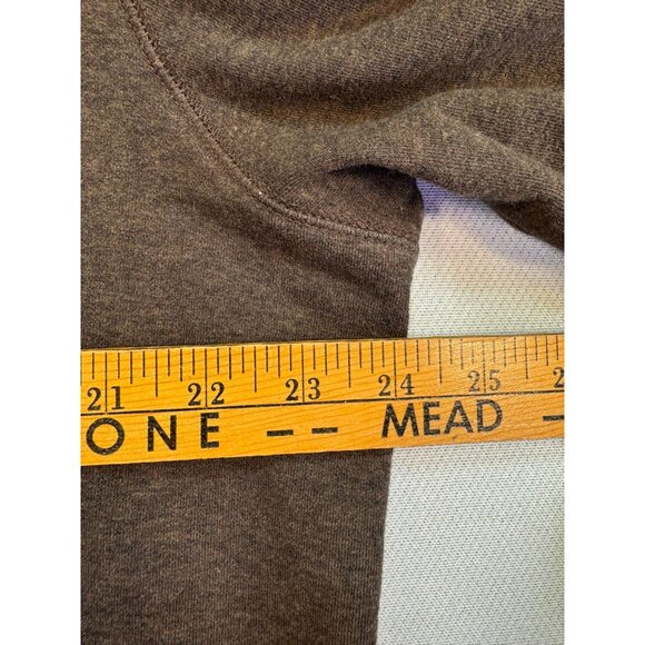 Banana Republic Mens 1/4 Zip Pullover Sweater XL Brown Preppy - Picture 5 of 7